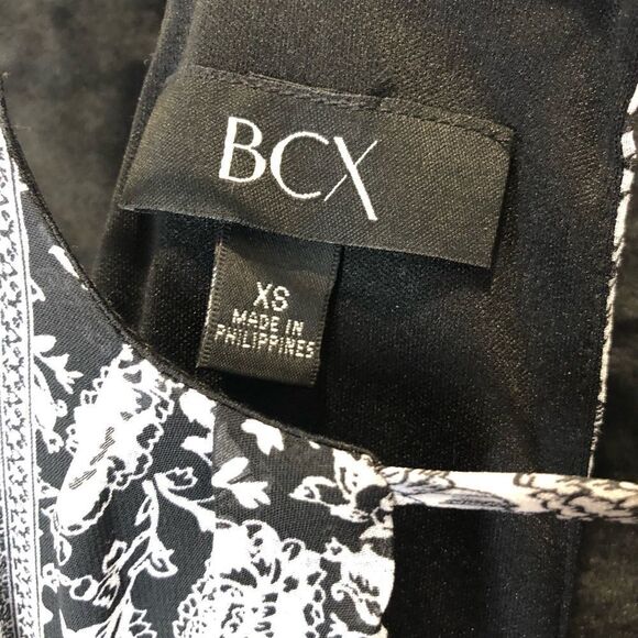 BCX black and white floral jumper romper x small - Picture 5 of 9